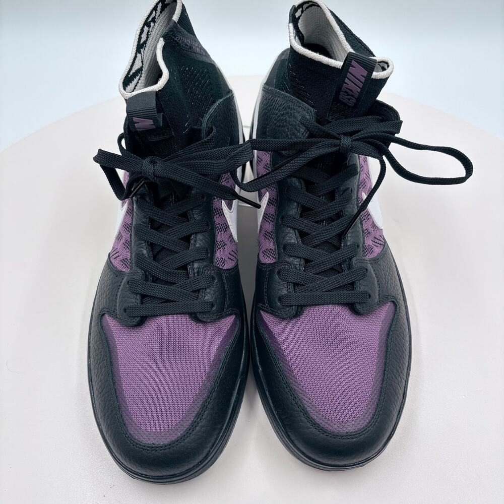 Authenticated Nike SB Dunk High Elite Purple 917567-001 (unreleased sample)